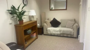 Light, modern and cosy counselling room in Fern