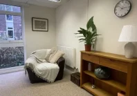 Light, modern and cosy counselling room in Fern
